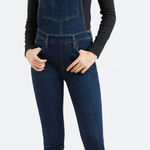 Levi's dark blue skinny Denim Overalls medium Photo 0