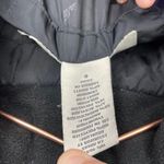 Eddie Bauer  Womens Lodge Goose Down Quilted Black Parka without hood size Large Photo 8