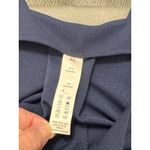 Halara Navy Blue Wide Leg Jumpsuit Overalls Women's XL Pleated Pockets Photo 4