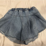 MOTHER Denim  Ruffle Mini Skirt  Photo 1