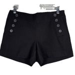 Loft Shorts Women 2 Black Textured Rivieria Short Chino Casual Preppy Minimalist Photo 0