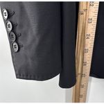 Talbots Blazer Womens Plus Size 18W Lined 2 Button Black Wool Career Photo 5