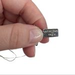 American Eagle Silver Tone E Monogram Initial Y Chain Necklace Photo 7