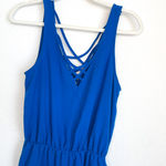 Urban Outfitters UO Silence + Noise Royal Blue Strappy Romper Photo 8