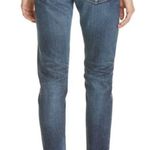 Moussy Vintage Etta Tapered Skinny Jeans Dark Blue Size 26 Photo 1