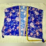 Knox Rose Blue Floral Kimono With Tassels size XS/S Photo 9