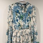 VICI Tempe Floral Ruffle Midi Dress Size Small EUC Photo 4