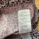 Topshop Leopard Print Pink Mini Skirt Size 12 Photo 3