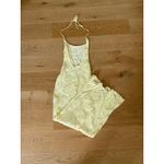 White Fox Boutique White Fox Maxi Dress Halter Neck Summer Ready Size XS Lemon Yellow Photo 4