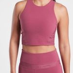 Athleta Tawny Rose Conscious Luxe Lace Crop A-C Photo 0