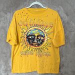 Sublime Yellow Oversized Tee Photo 0