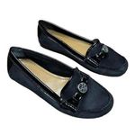 Coach  Black Fonda Suede Slip On Flat Loafers A2934 Size‎ 6 Photo 0