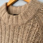 Rag and Bone Makenna Wool Blend Knit Long Sleeve Wide Crewneck Sweater Photo 9