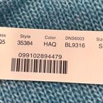 J.Crew NEW Turquoise Wool & Mohair Blend Crewneck Button Shoulder Sweater Small Photo 4