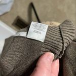 Loft Ann Taylor  Women Cowl Neck Brown Long Sleeve Sweater size S Office Neutral Photo 6