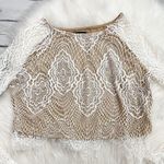 White Lace two piece Skirt and Crop Top Photo 2