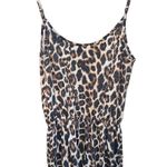 Socialite strappy leopard print jumpsuit women’s size medium Photo 5