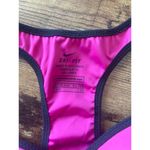 Nike  Dri Fit Pink and Black Sports Bra Photo 5