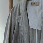 Free People  Beckett Boyfriend Linen Blazer Photo 1