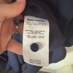 Reformation Morganna Midi Dress in Navy Blue Photo 6