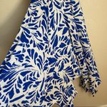 Alexis  For Target Botanical Blue Asymmetric Dress XS Photo 4