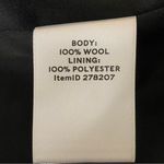 L.L.Bean 100% Wool black Twill Tweed 2 button classic blazer Size 8 Petite EUC Photo 10