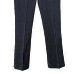 Theory  Black Corduroy Dress Pants in Black Straight Leg Mid-Rise, Size‎ 4 Photo 4