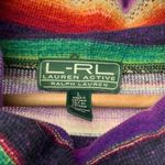 Ralph Lauren Lauren Active Cowl Neck Stripe Pullover in Multi Size Large Photo 1