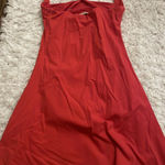 Amazon Red Athletic Dress with Built in Shorts Photo 0