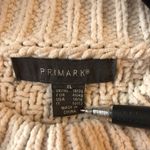 Primark  Womens Cable Knit Ivory Sweater XL Crewneck Long Sleeve Chunky Knit Photo 2