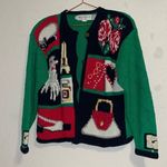 Eagle's Eye • Ugly Christmas Cardigan • ugly Christmas sweater • Size M Photo 0