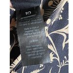 Zero + Maria Cornejo Isie Black Printed Silk High Low V Photo 14