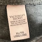 Victoria's Secret Victoria’s Secret Pajamas Sz XL Long Shirt Pants Set Gray And Pink Photo 9