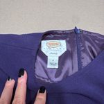 Talbots  Vintage Purple Sleeveless Midi Dress Photo 7