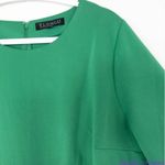 Eloquii NEW‎  green scuba dress flare sleeves, size 22 Photo 13