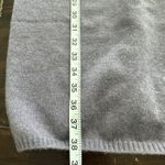 NWT Black goat Cashmere Dress Lilac Gathered Waist Knee Length Sweater Dress L Purple Size L Photo 7