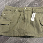 Garage  Army Green Cargo Skirt Photo 0