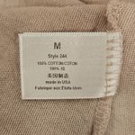 Barefoot Dreams 💕💕 Long Sleeve Loose Jersey Crew Neck Tee ~ Oyster Medium NWT Photo 13