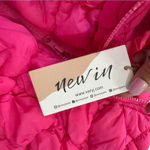 NEW IN Magenta pink Bubble Quilted Puffer Vest NEW Size L Photo 5