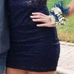 BCX Lace Mini Homecoming Dress Photo 0