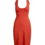 SKIMS  smooth lounge mid halter dress in terra Photo 0
