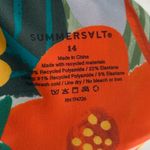 Summersalt Rifle Paper Co. x The Seamless Sidestroke Sicily Floral Sz 14 Photo 5