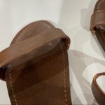 Steve Madden Steve Madden Sincere Brown Faux Leather Strappy Back Sandals Size 7.5 Photo 6