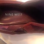 Nine West Purple size 6.5 suede shoes/booties with 4” heel EUC Photo 4