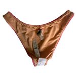 J.Crew Pink Mid Rise Cheeky Bikini Bottom - Size Medium - NWT Photo 3