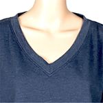 The North Face  “Bayocean” blue long sleeve cropped sweatshirt in size Large. EUC Photo 1