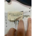 Alice + Olivia  Malika Oversized Linen Tee‎ XS Photo 2