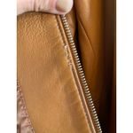 Michael Kors  zip front lambskin, leather jacket, medium Photo 11