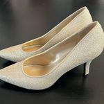 Fioni  night gold shimmer heels size 8 Photo 1