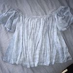 Jolie LA Blue off the shoulder blouse Photo 0